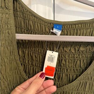 Old Navy Khaki Green dress